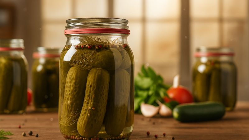 Eingelegte Gurken