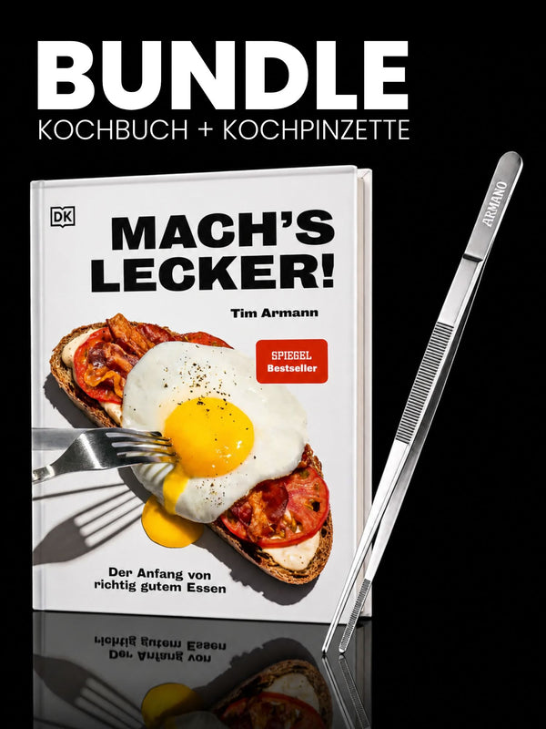 Bundle - Kochbuch + Kochpinzette